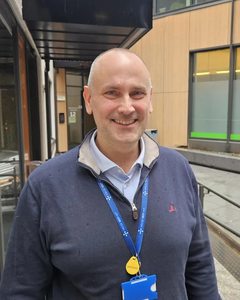 Portrett av Terje Bakkelund.